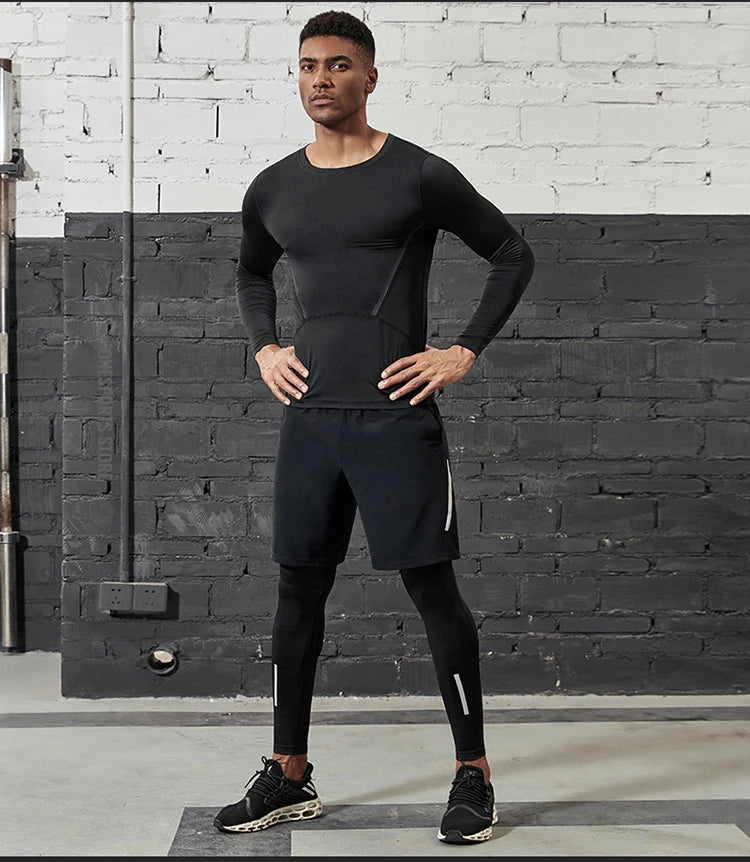 Men’s Compression Training Tights for Movement