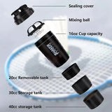 Multi Layer Protein Shaker Bottle