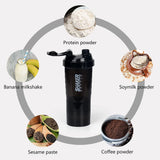 Multi Layer Protein Shaker Bottle