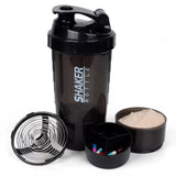 Multi Layer Protein Shaker Bottle