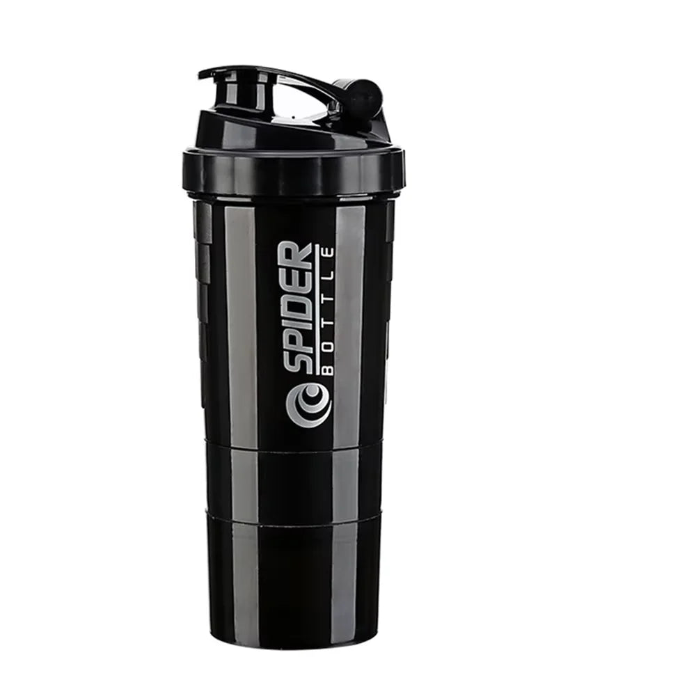 Multi Layer Protein Shaker Bottle